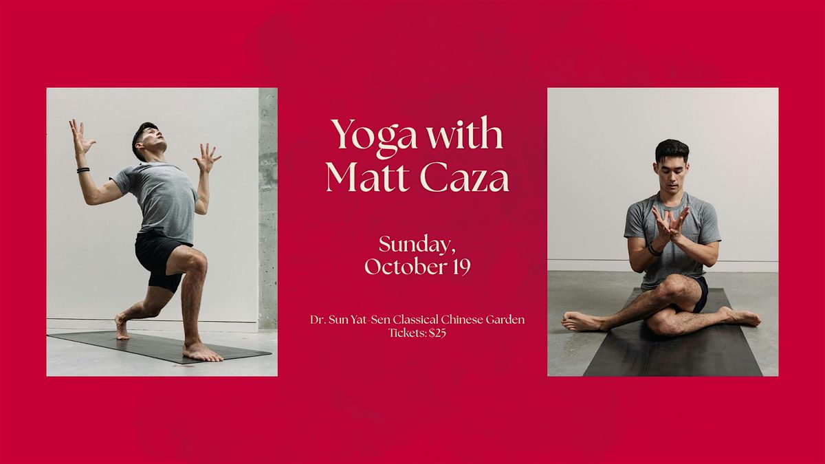 Yoga with Matt Caza