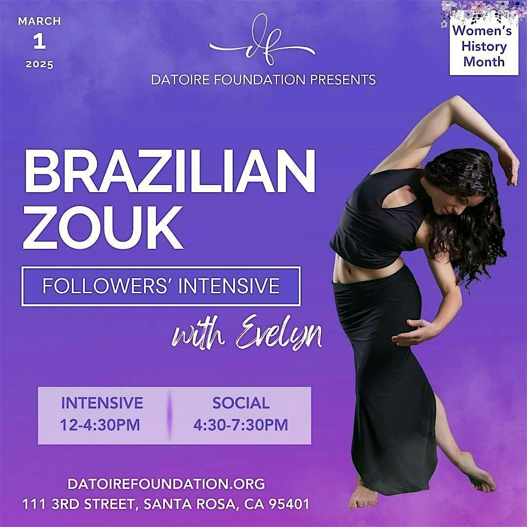 Brazilian Zouk Followers\u2019 Intensive w\/ Evelyn