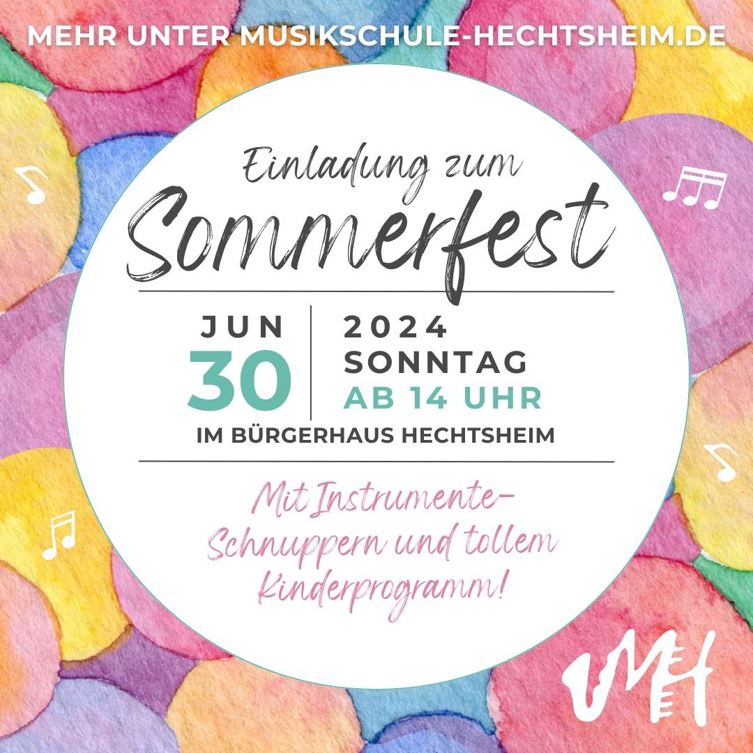 Sommerfest - Musikschule Mainz