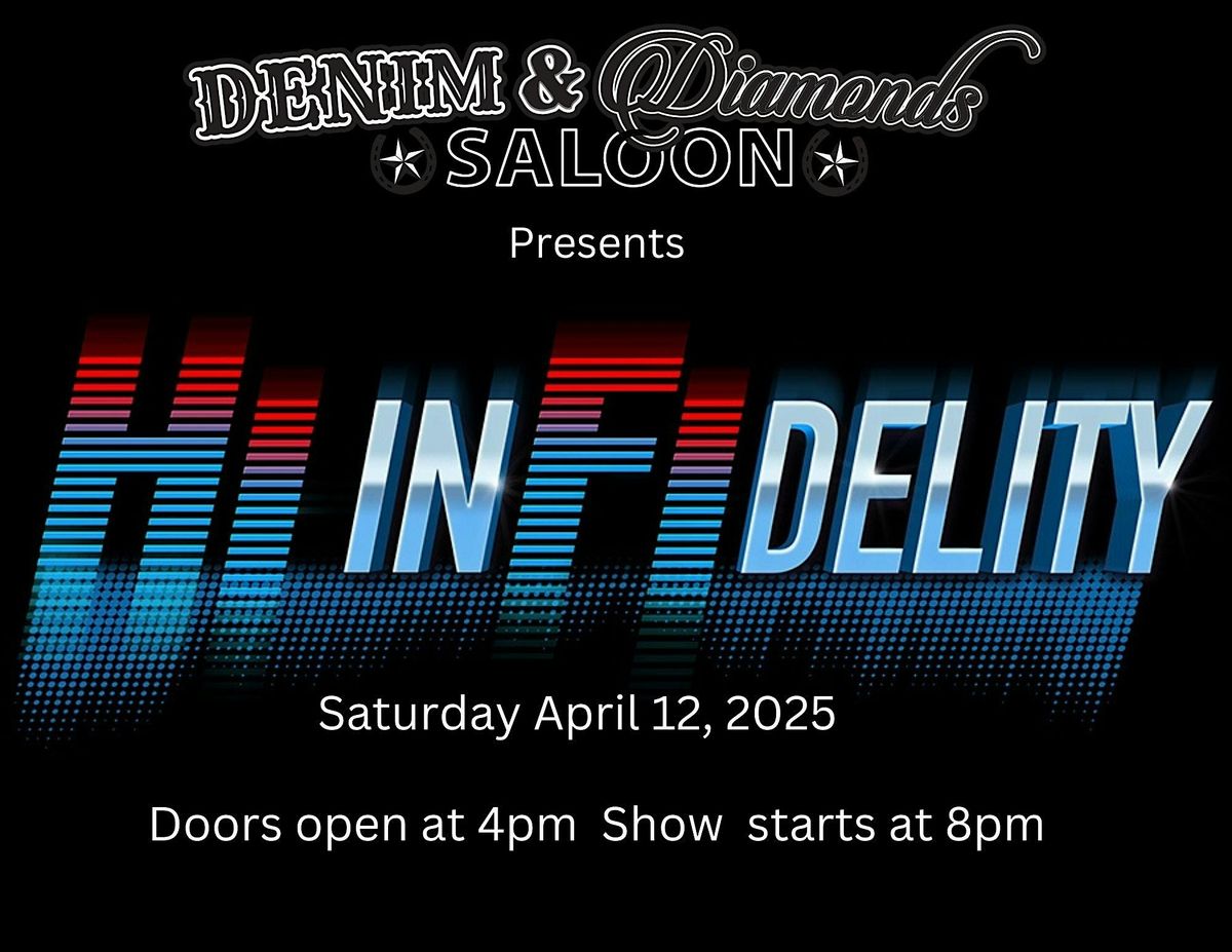 Hi Infidelity Live at Denim & Diamonds Saloon