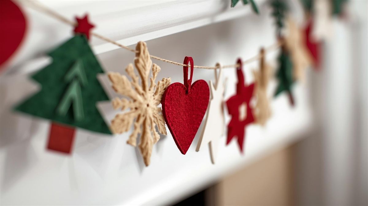 Scandinavian-Inspired Hand-Sewn Felt Garland Workshop with Rebecca Scott