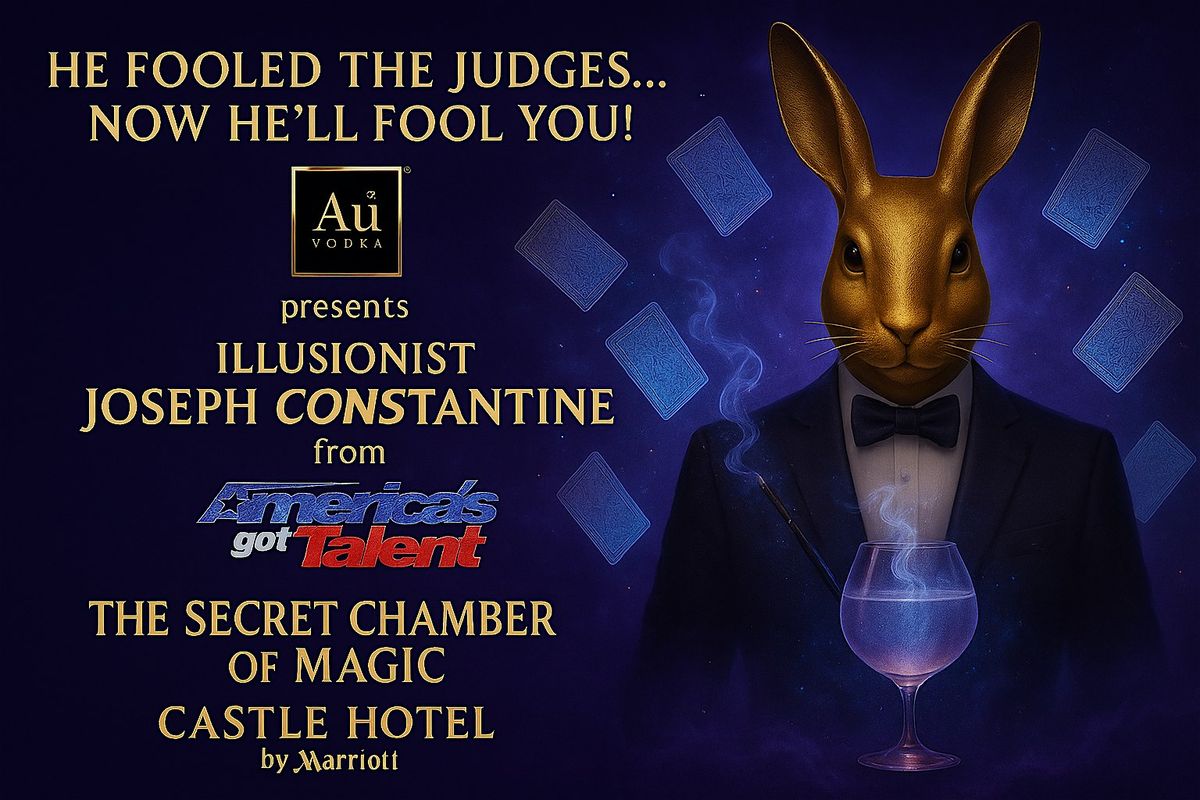illusionist Joseph Constantine at The Secret Chamber of Magic
