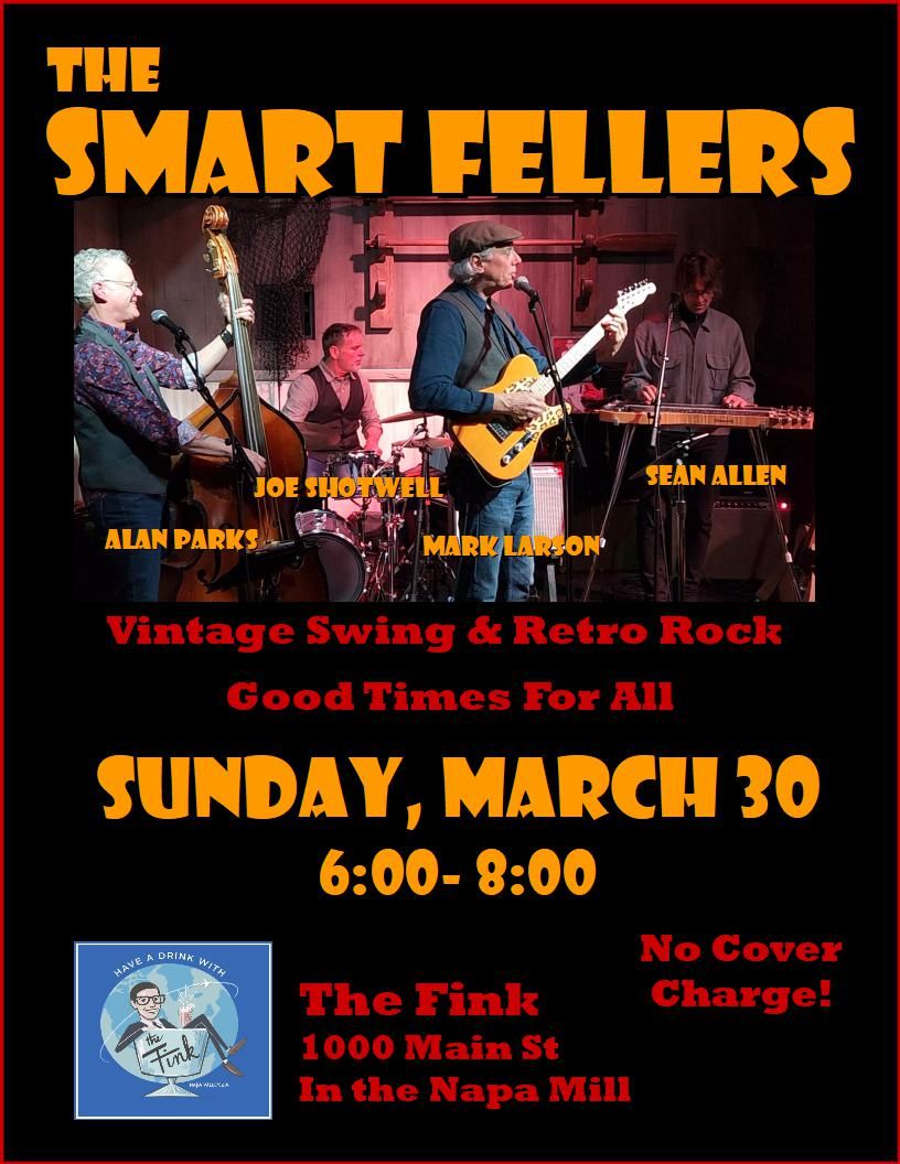 The Smart Fellers return to The Fink!