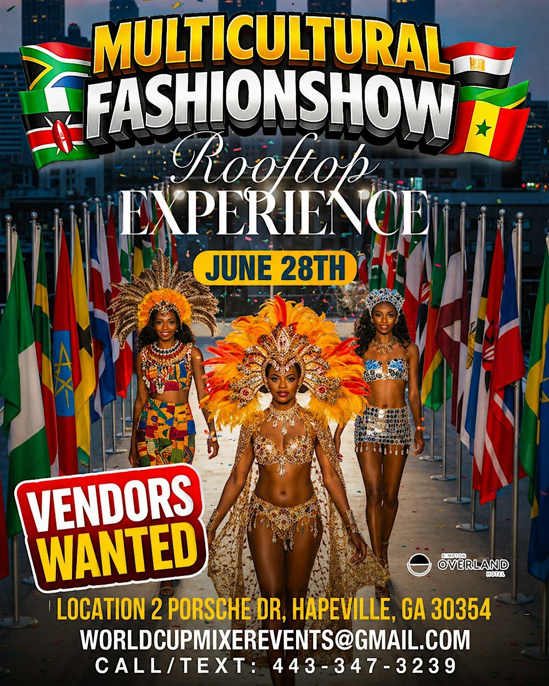 Vendors ~ WorldCup Experience Fashion Show