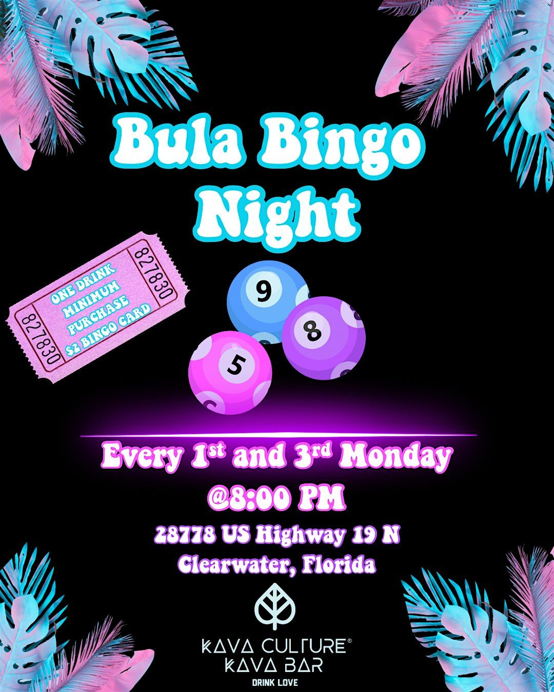 Bula Bingo Night
