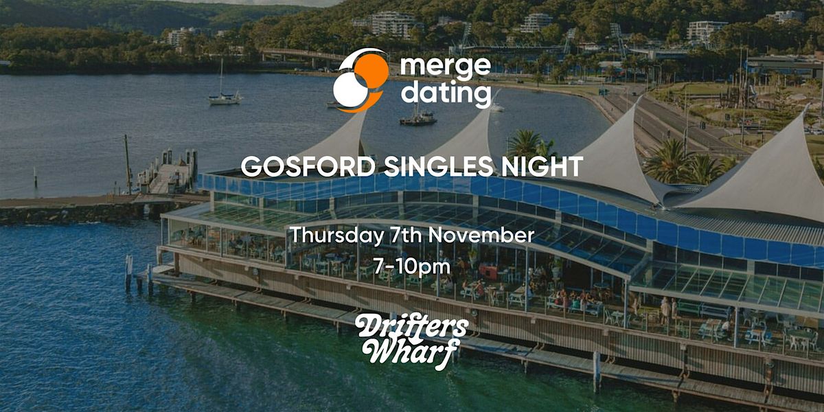 Merge Dating | Singles Event | 35-49 | Gosford Drifters Wharf