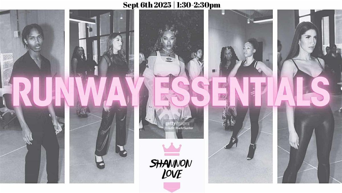 Runway Essentials - September Group Class