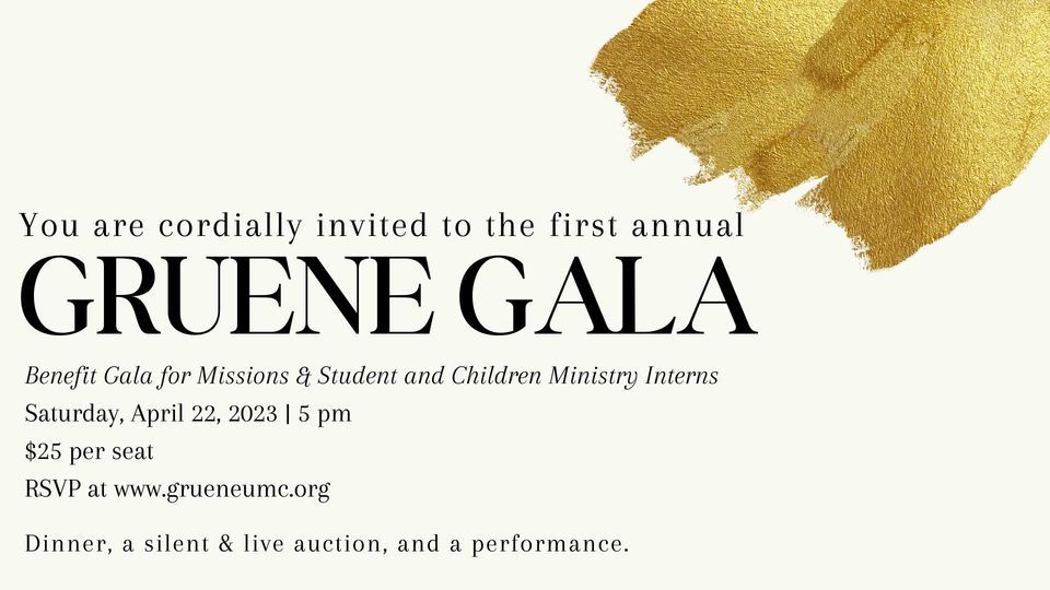 Gruene Gala, Gruene United Methodist Church, New Braunfels, 22 April 2023