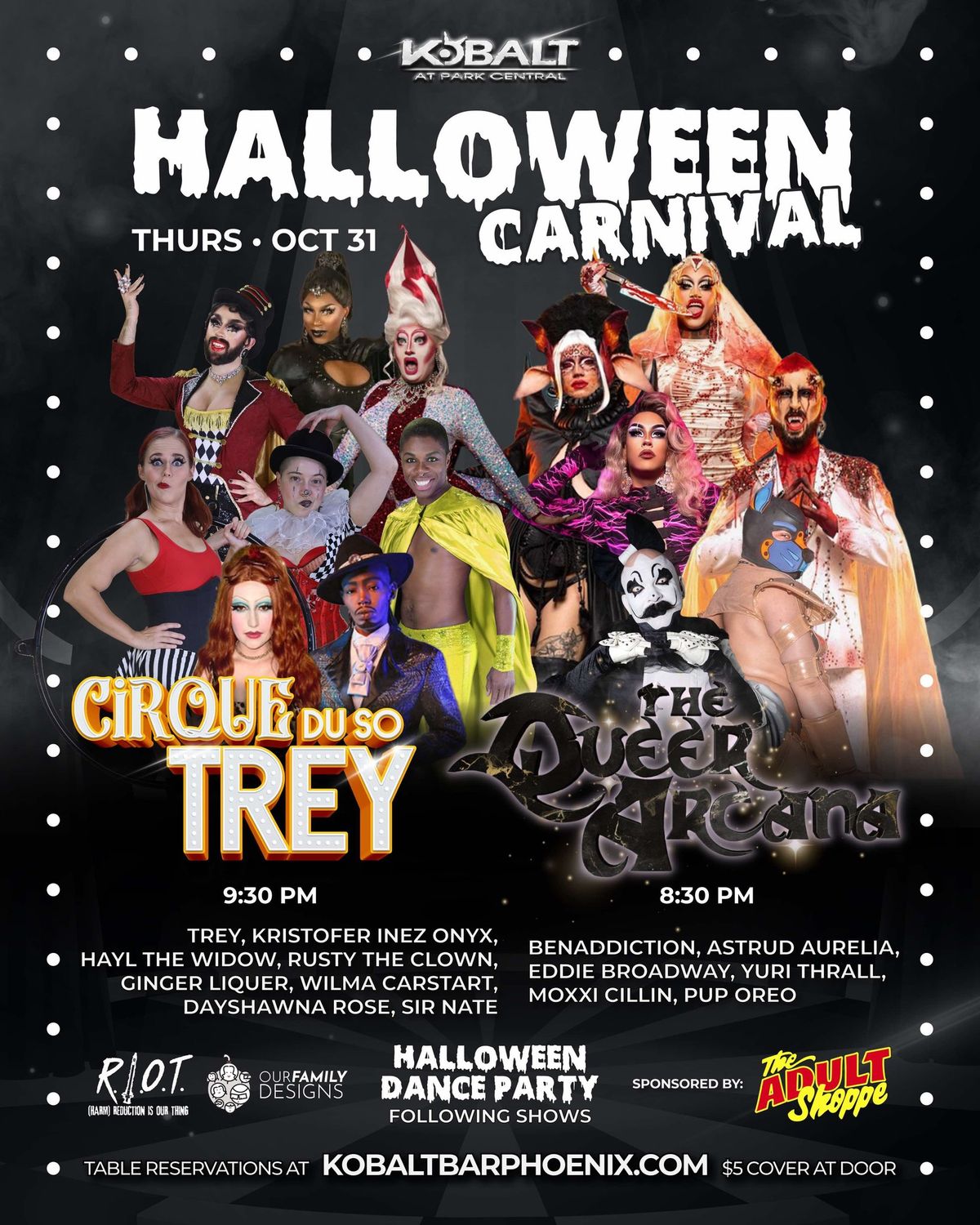 A Halloween Carnival by Cirque Du So Trey and The Queer Arcana