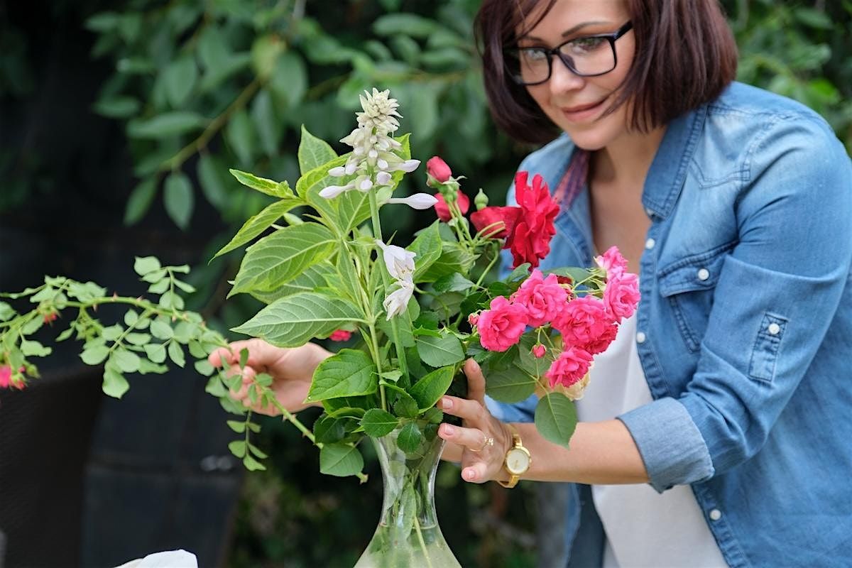 Spring Vase Flower Arranging Workshop