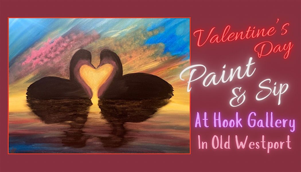 Valentine\u2019s Day Couples Paint and Sip - Relax, Social, Learn, & Create Art