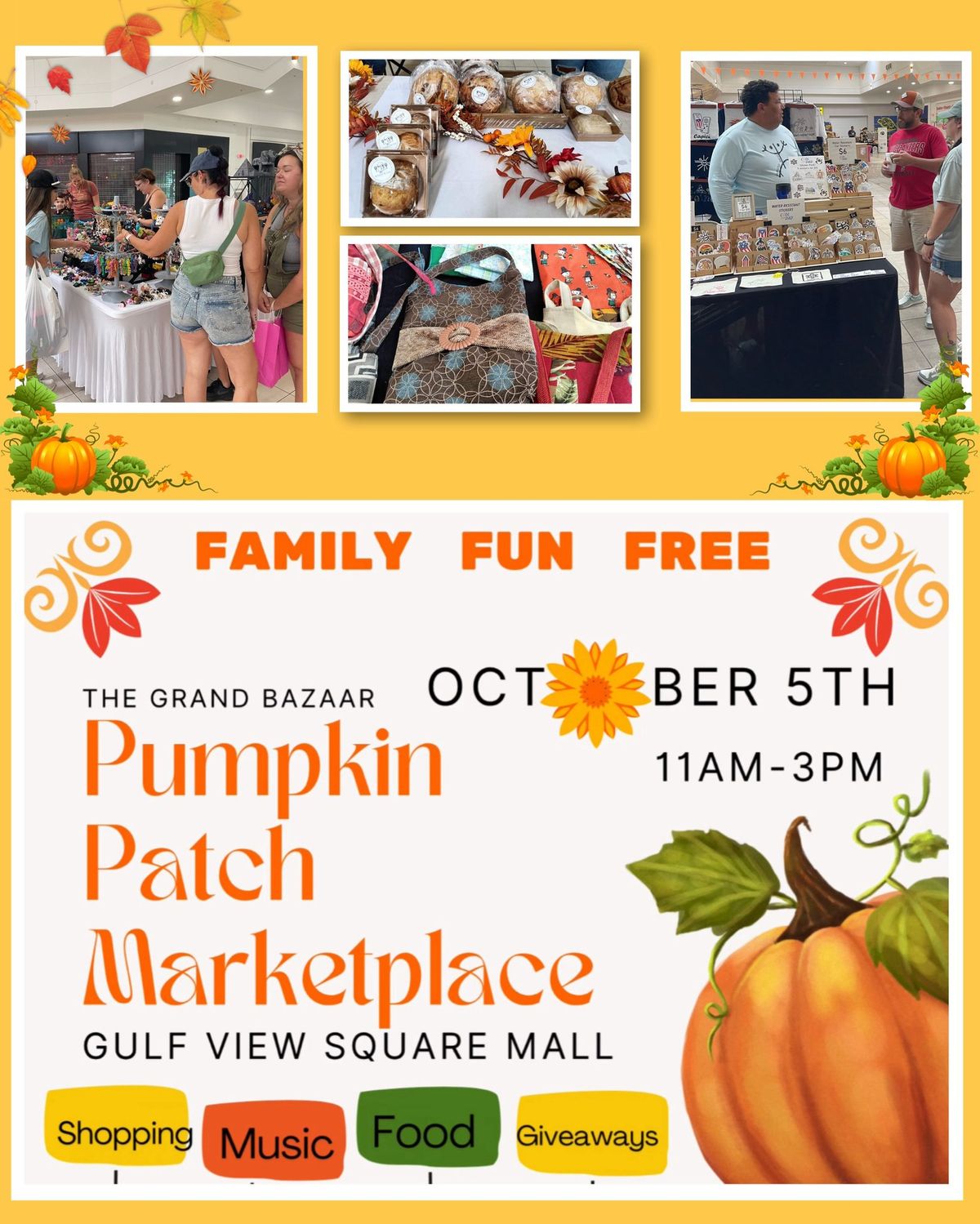 The Grand Bazaar - Pumpkin Patch Marketplace