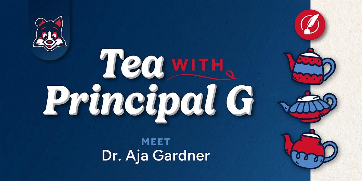 Tea with Principal G at Basse Primary