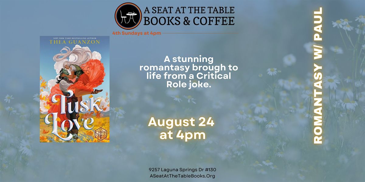 Romantasy Book Club w\/ Paul: Tusk Love