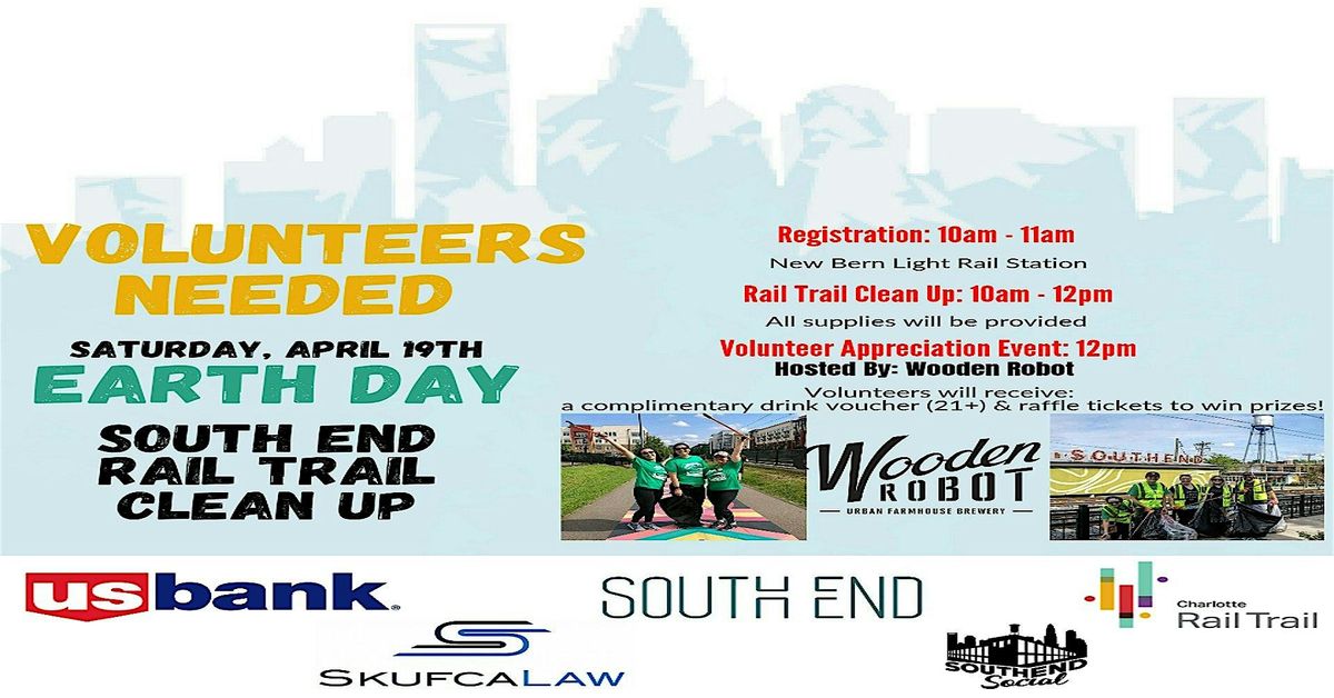 Earth Day Rail Trail Clean Up - April 19th