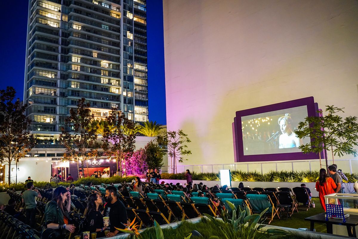 Rooftop Cinema Club's schedule includes a DTLA rooftop