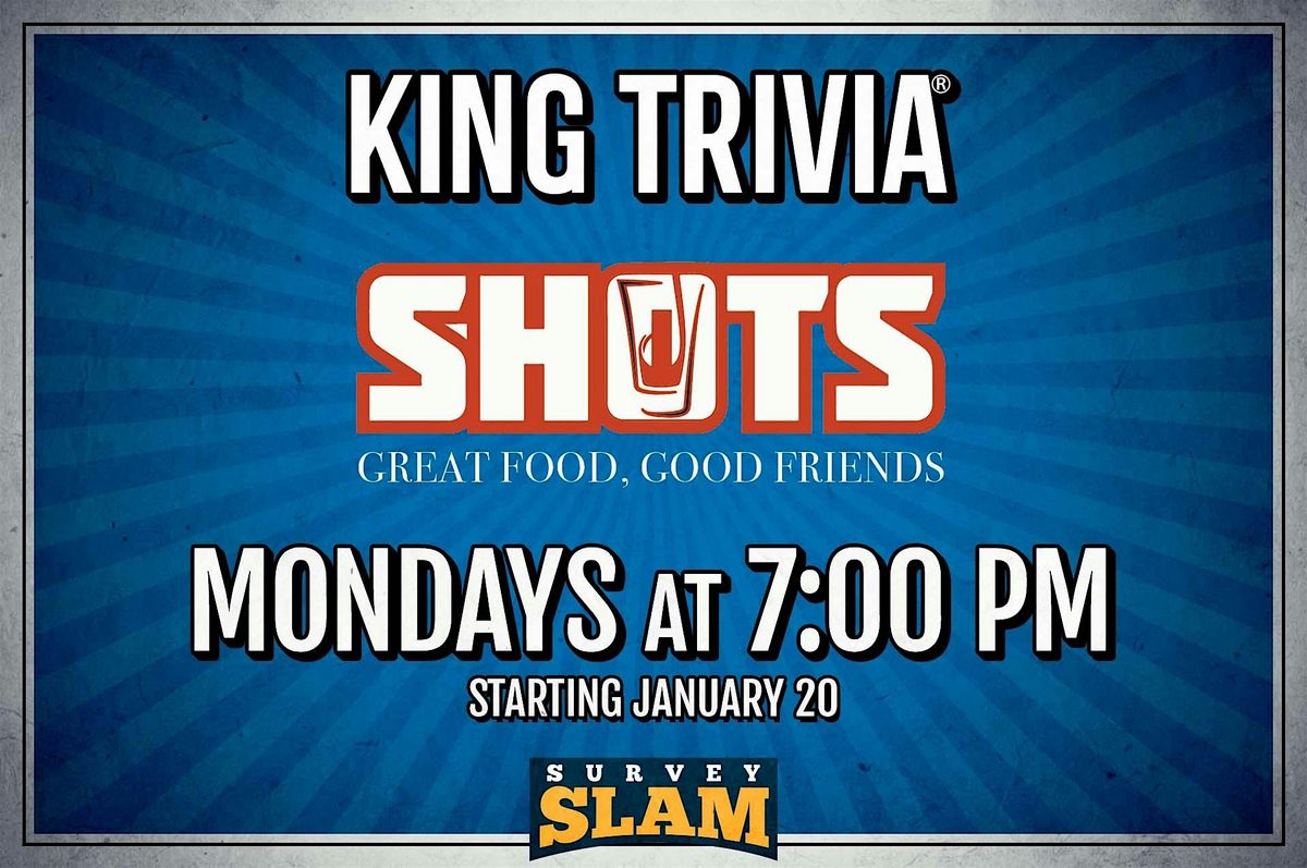 Survey Slam at Shots (Standale)
