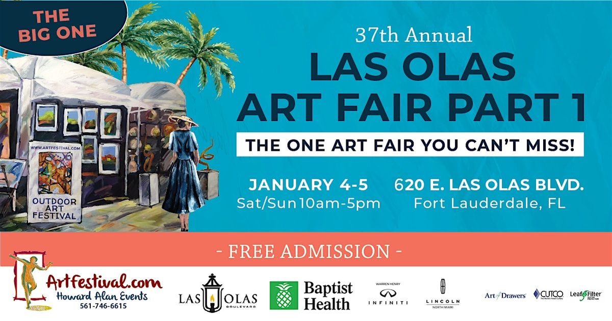 37th Annual Las Olas Art Fair Part I