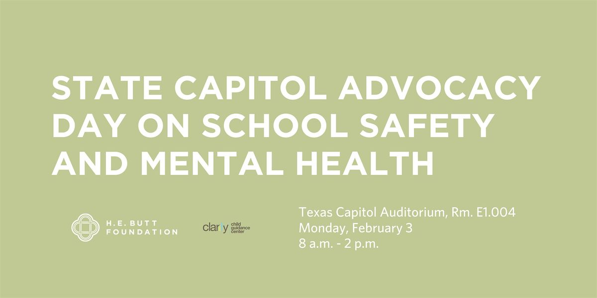 State Capitol Advocacy Day on School Safety and Mental Health