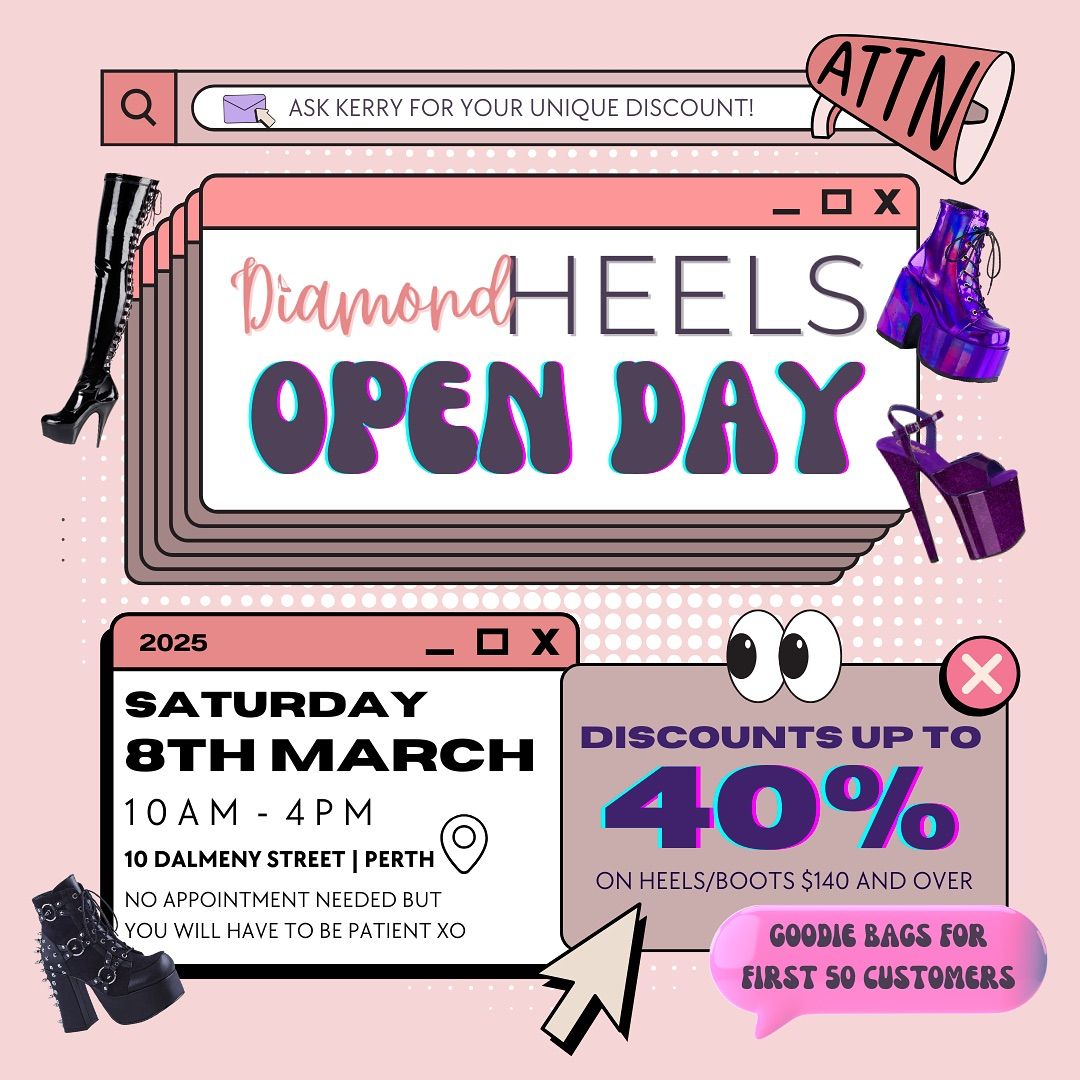 Diamond Heels OPEN DAY