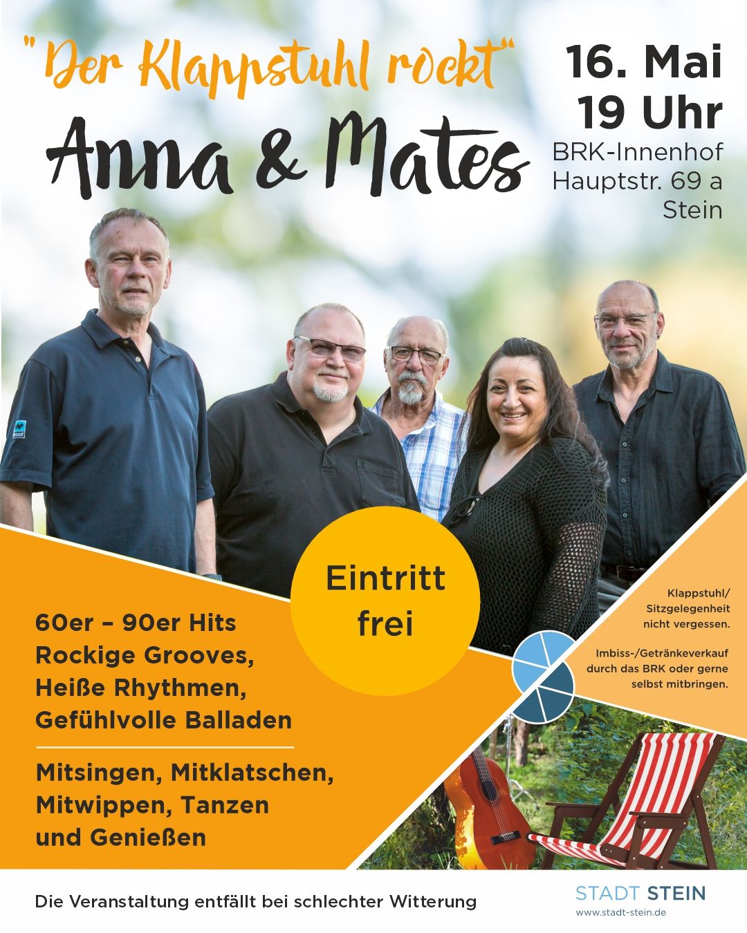 Der Klappstuhl rockt mit Anna & Mates