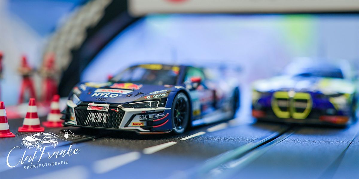 Canon Fotoworkshop Berlin "Shoot 'n Race" - Carrera-Slotcarbahn