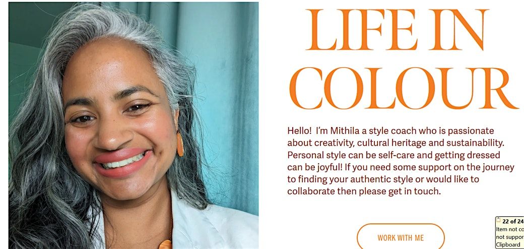 Life in Colour Workshop with Mithila at DoES, The Tapestry, L3 8HL