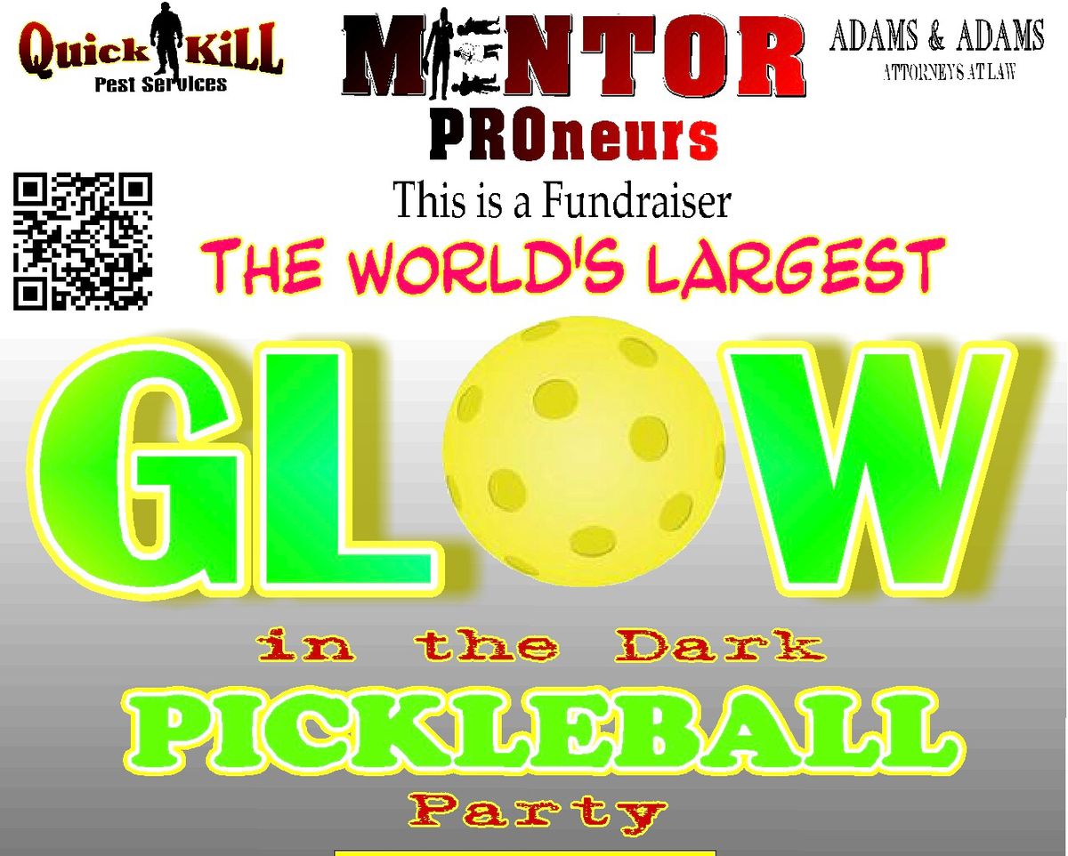 Glow Pickleball Party