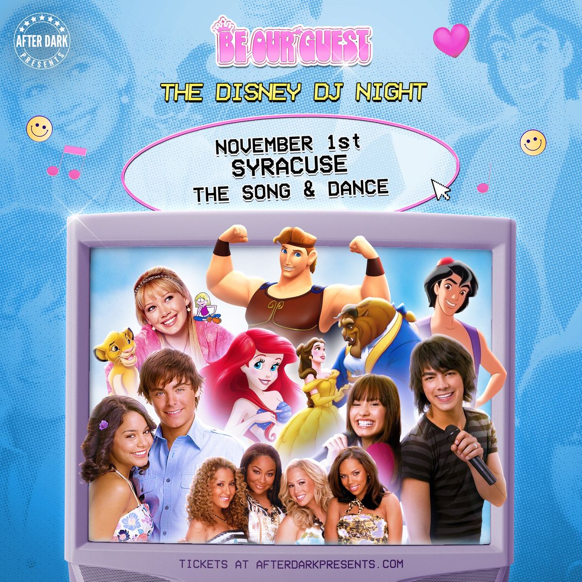 Be Our Guest: The Disney DJ Night - November 1 at The Song & Dance