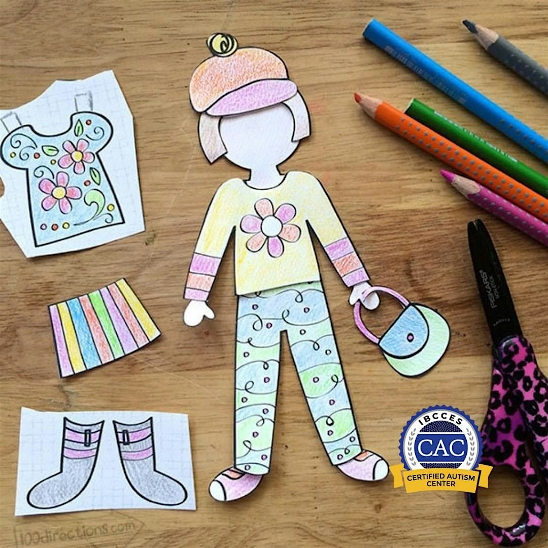 Let's Craft! Paper Dolls in Little Red Schoolhouse
