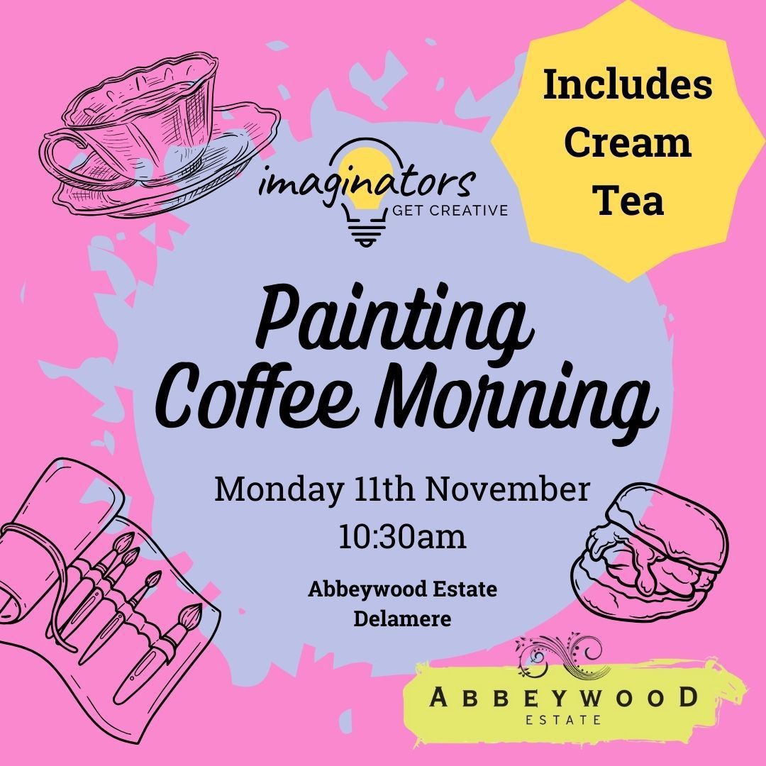 Painting Coffee Morning - Delamere