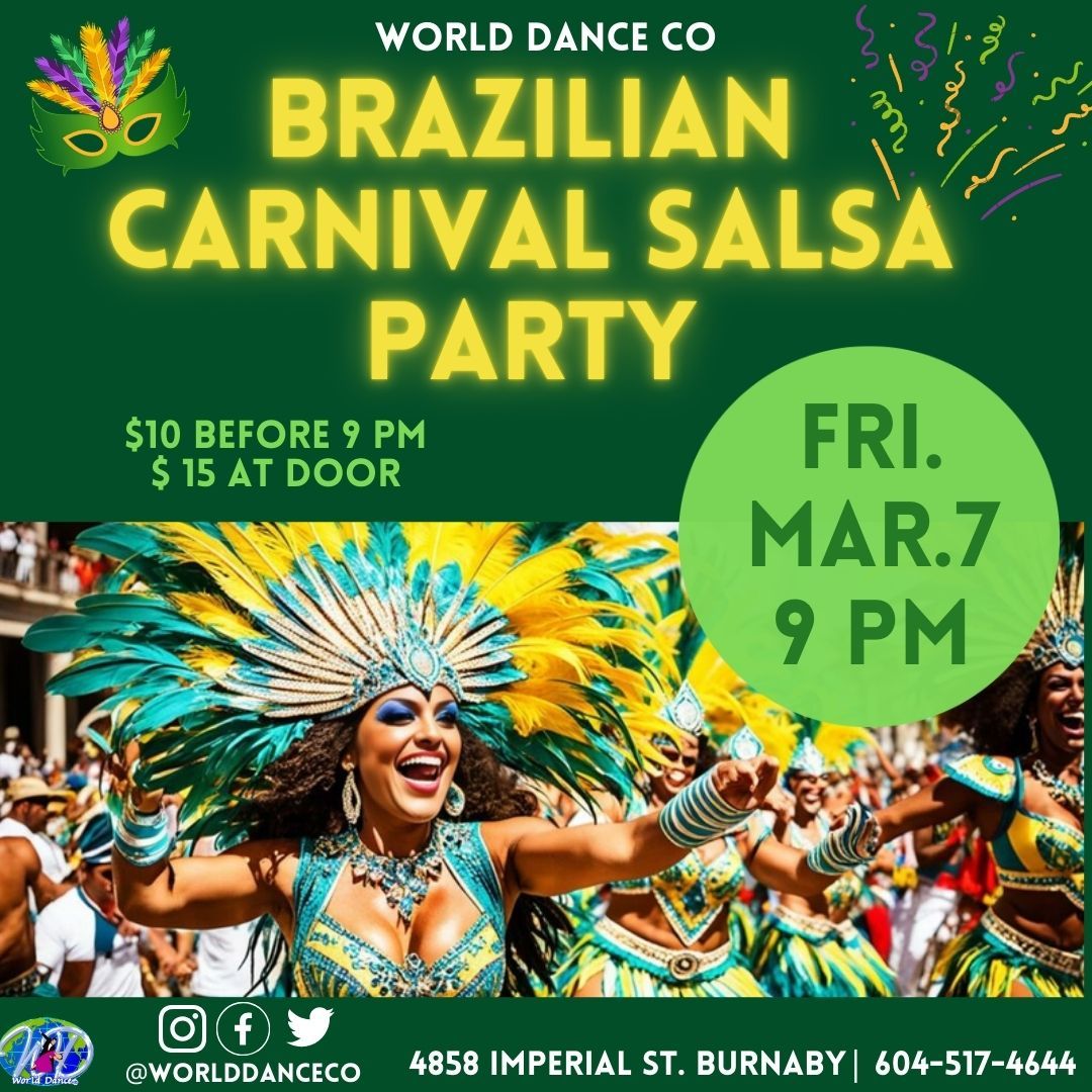 Brazilian Carnival Salsa Party \ud83c\udfad\u2728\ud83c\udf89