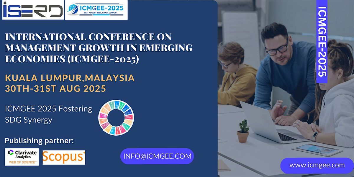 International conference on Management Growth in Emerging Economies -ICMGEE