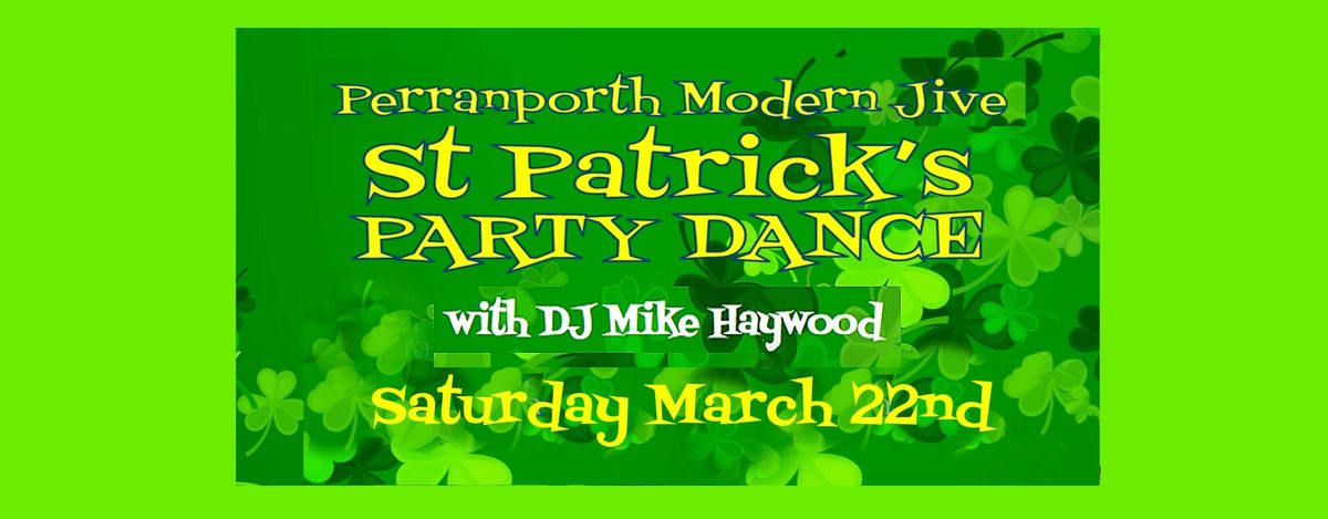 Perranporth Modern Jive St Patrick's Party Dance hosted by Louise Kennelly