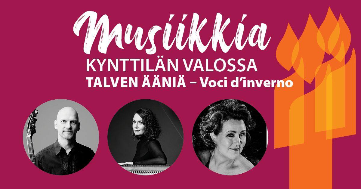 Talven \u00e4\u00e4ni\u00e4- Musiikkia kynttil\u00e4n valossa