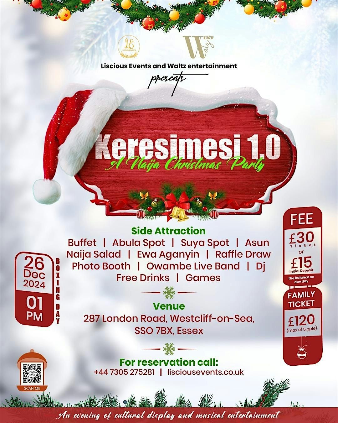 KERESIMESI 1.0 Naija Christmas Party