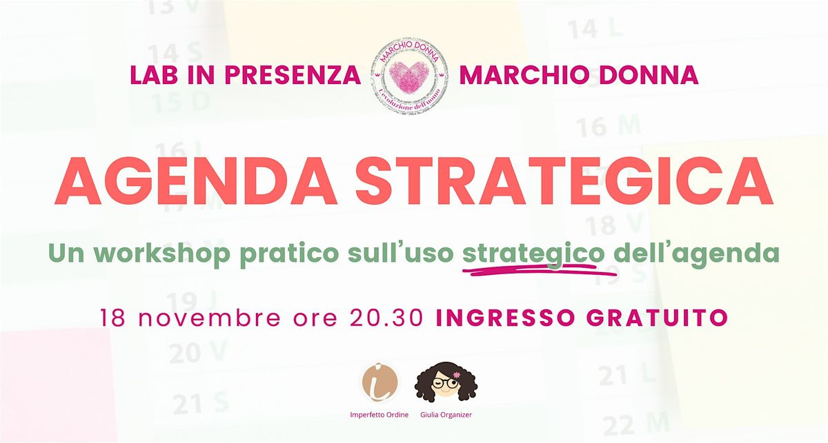 Agenda Strategica