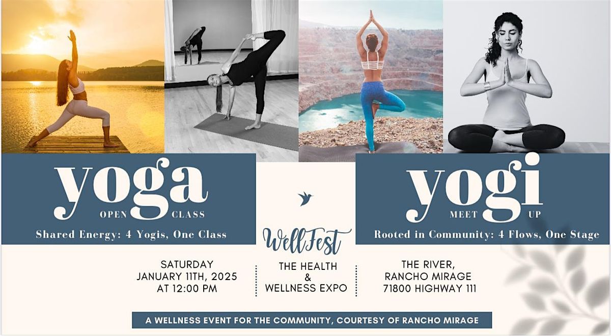 WellFest: Shared Energy: Four Yogis, One Class