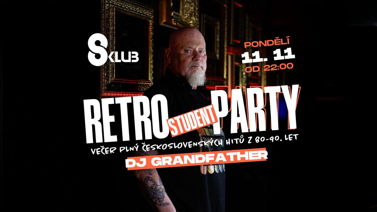 Retro student party CZ\/SK - S-klub Olomouc