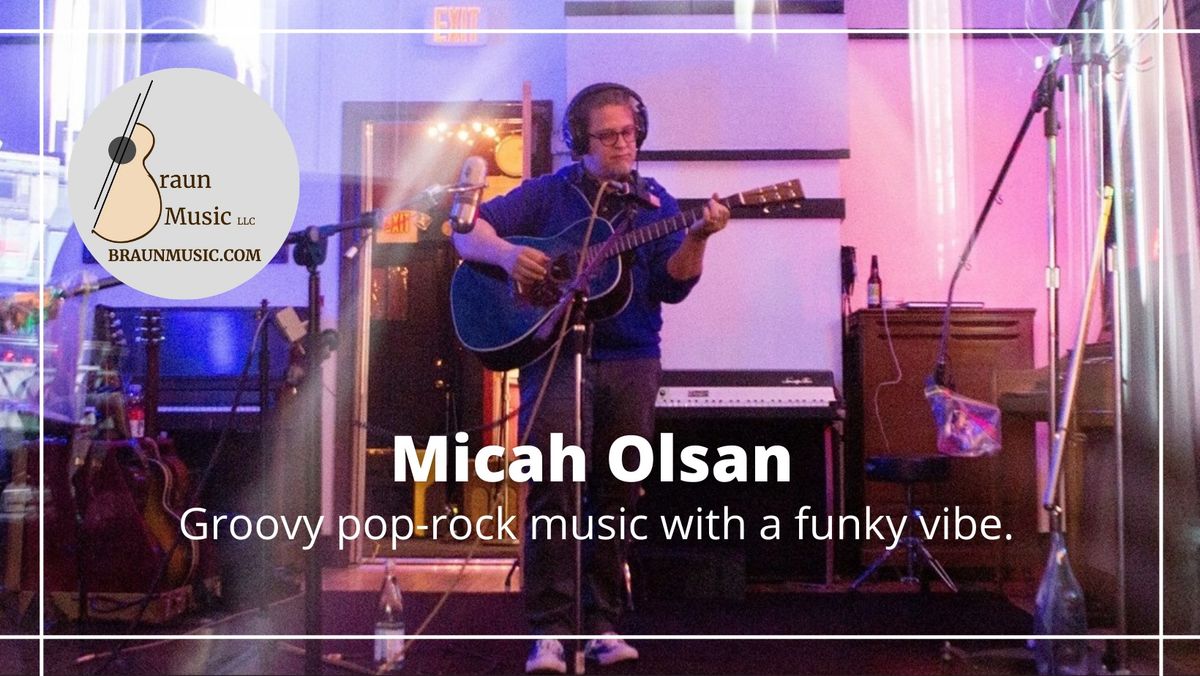 Live Music! Micah Olsan at Art Bar