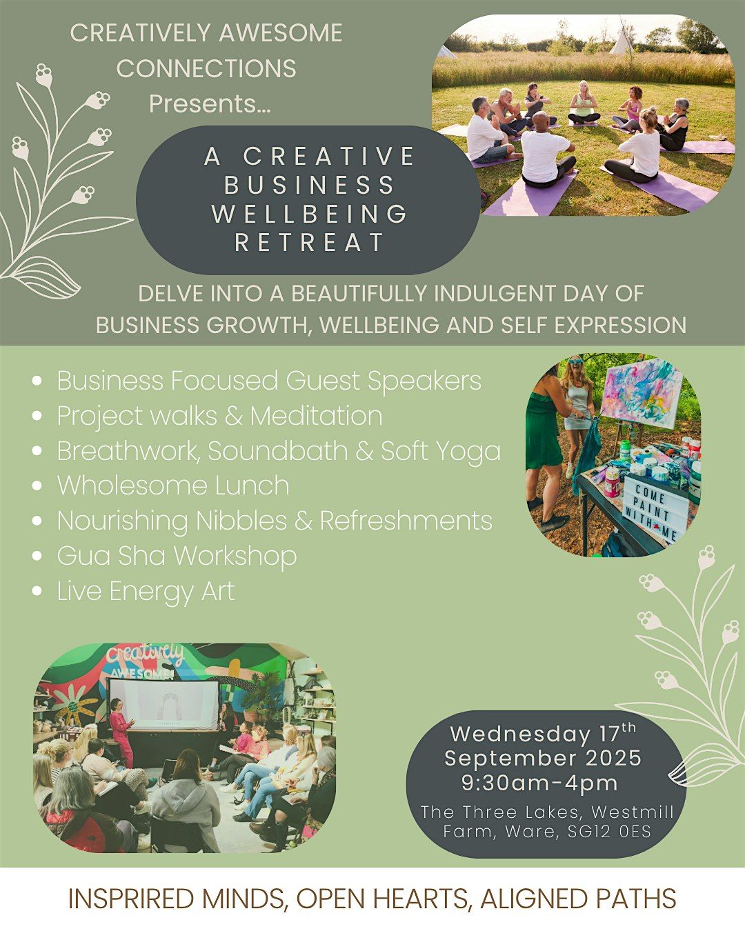 A Creatively Awesome Business & Wellbeing Retreat