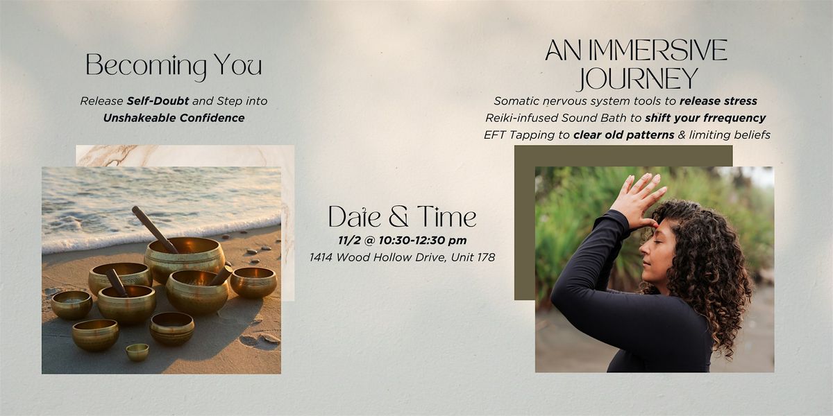 11\/2 Becoming You: Reiki Sound Bath + EFT Tapping to Release Stress & Reset