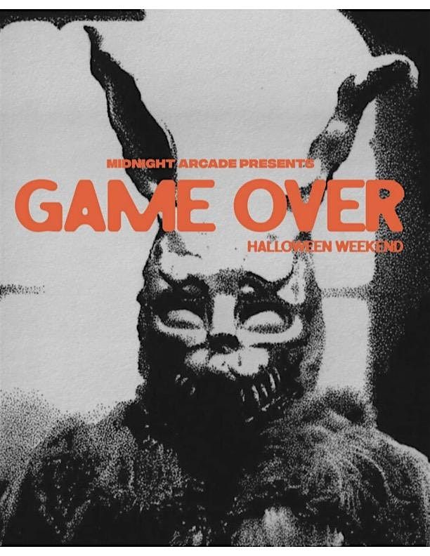 GAME OVER: Halloween Party + Costume Contest | Midnight Arcade | Fri Oct 31