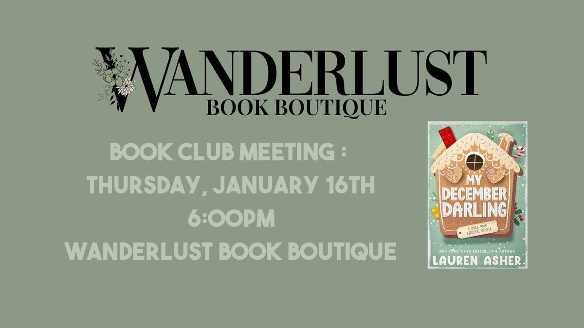 December Book Club Meeting