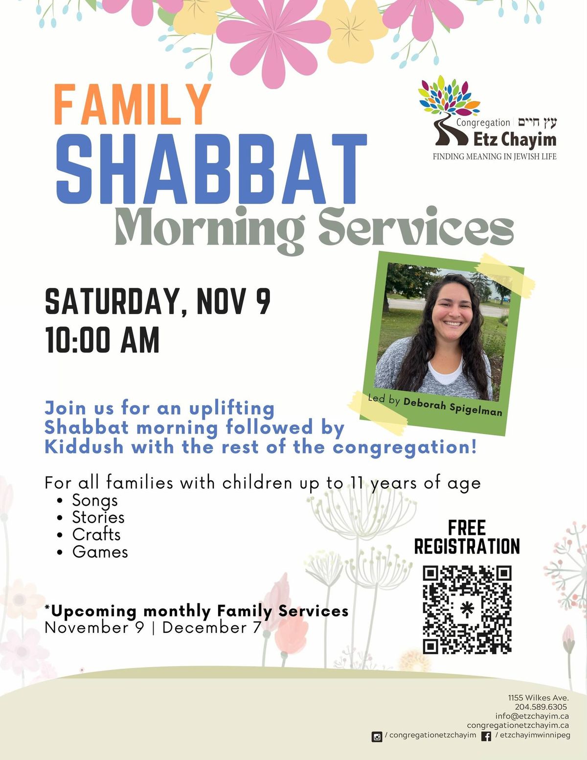 Family Shabbat Morning Services