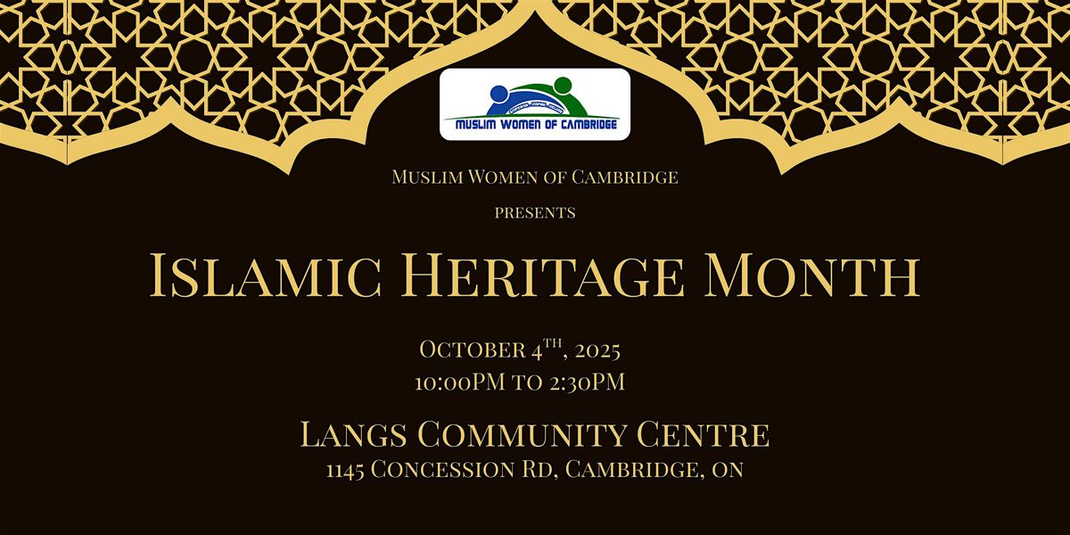 Islamic Heritage Month