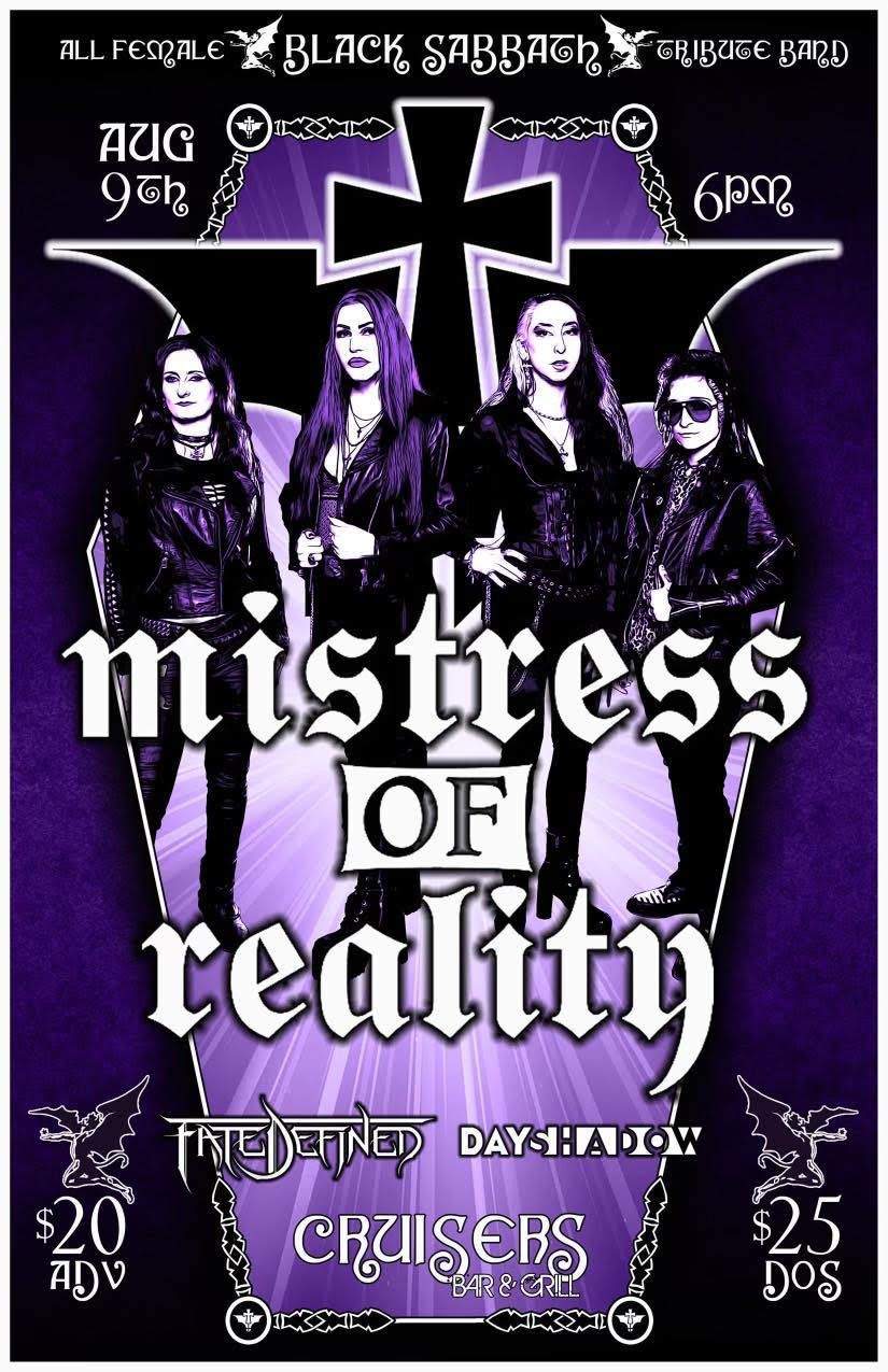 Mistress Of Reality - All Female Tribute To Black Sabbath at Tower Theatre - Fresno