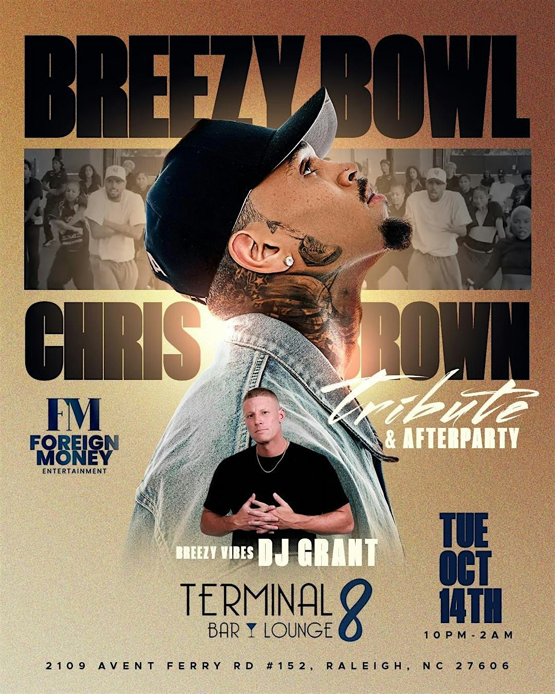 BREEZY BOWL AFTERPARTY : THE CHRIS BROWN TRIBUTE