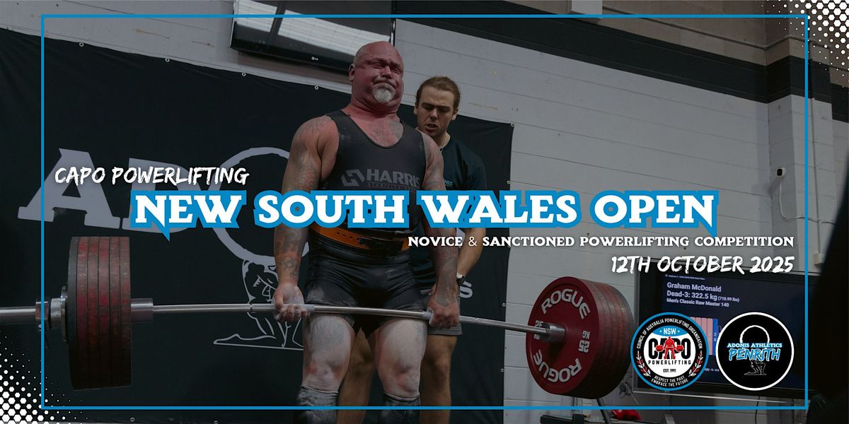 CAPO Powerlifting NSW Open
