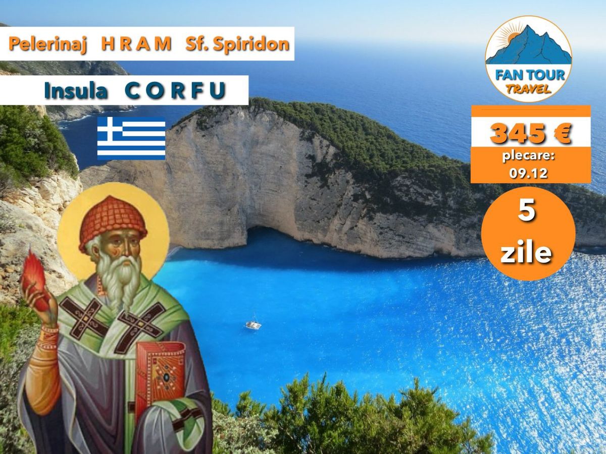 \ud83c\uddec\ud83c\uddf7PELERINAJ GRECIA HRAM SF SPIRIDON - CORFU 